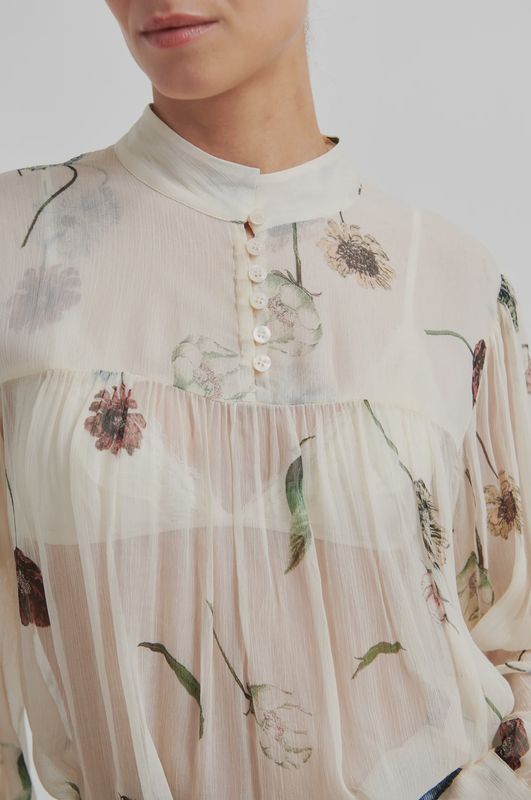 Florala Blouse - Summer Sand