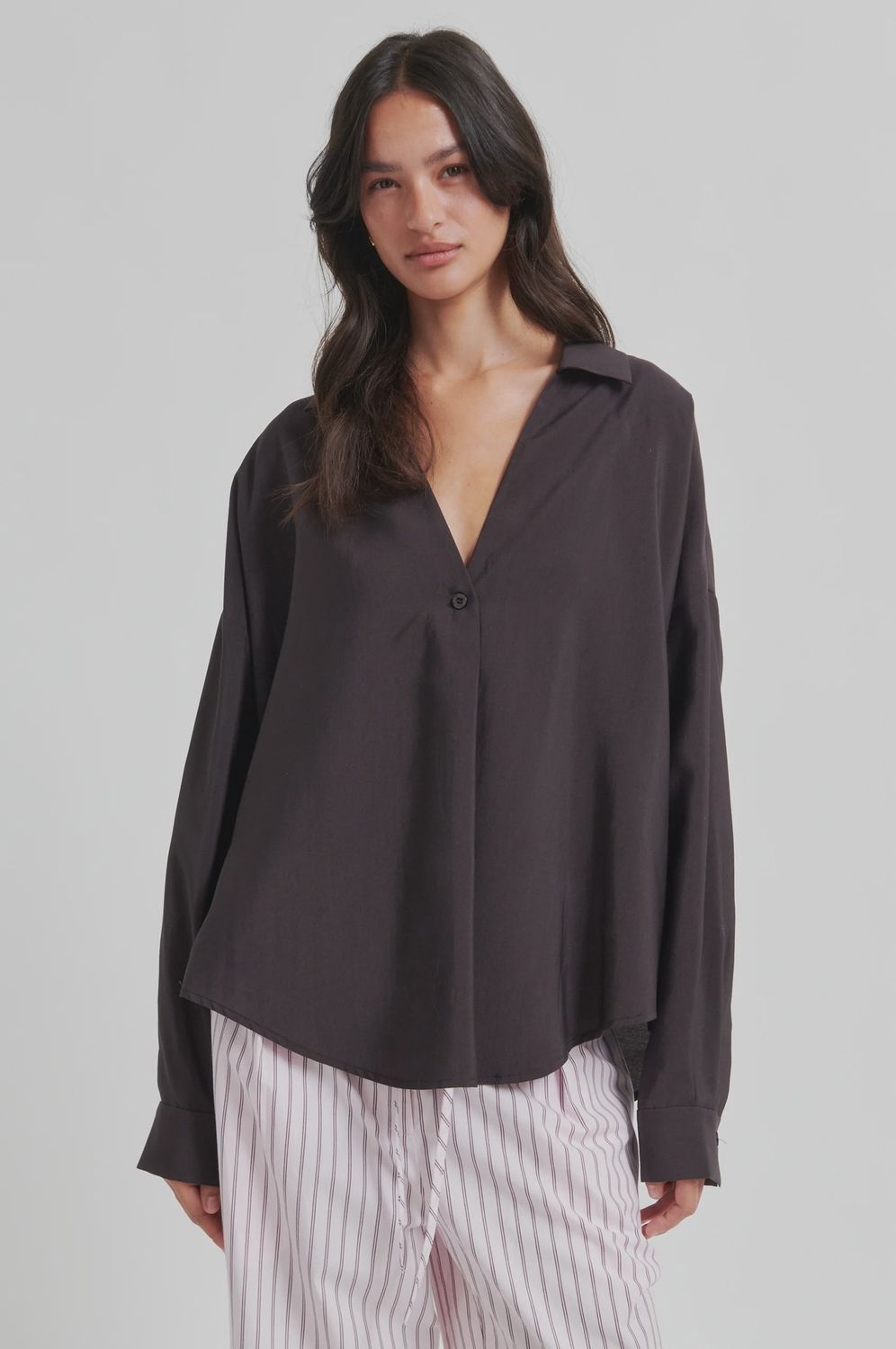 Timeless Blouse - Chocolate Torte