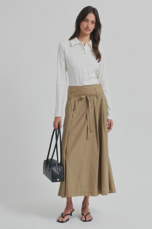 Amari Skirt - Petrified Oak