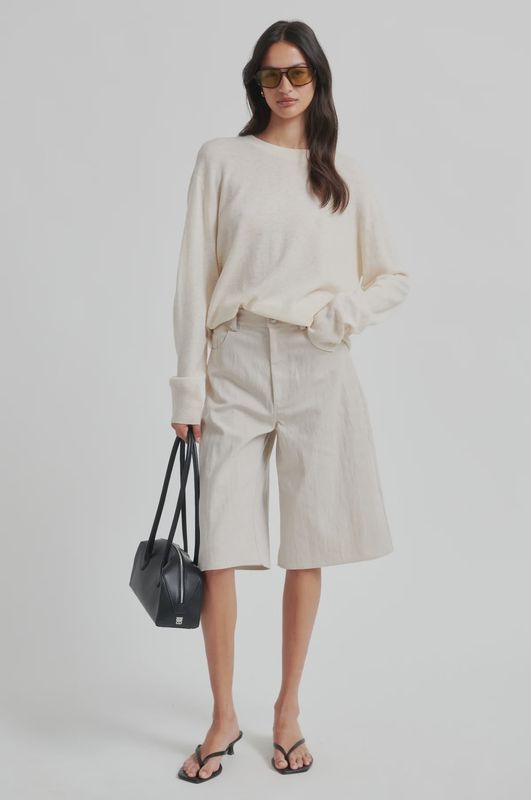 Bacoli Shorts - Soft Beige