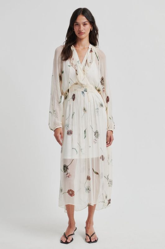 Florala Maxi Dress - Summer Sand