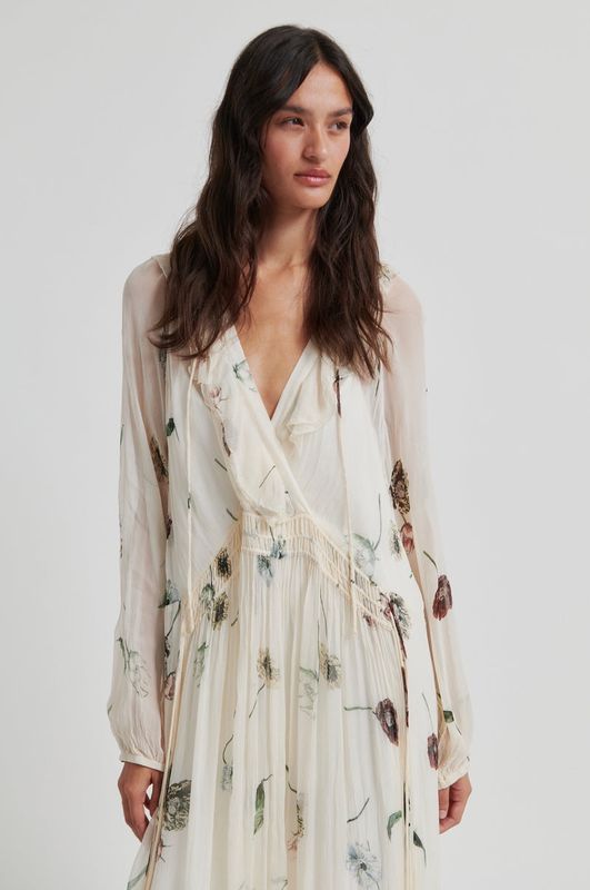 Florala Maxi Dress - Summer Sand