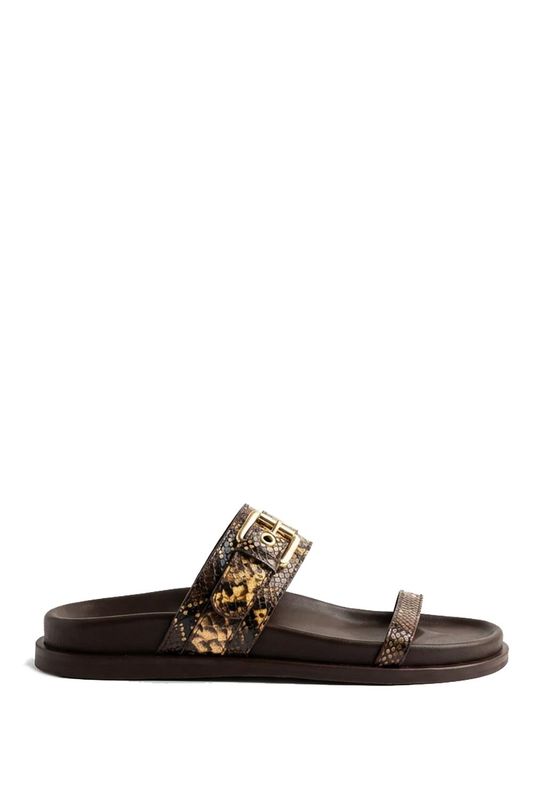 Peru Slipper - bronze python