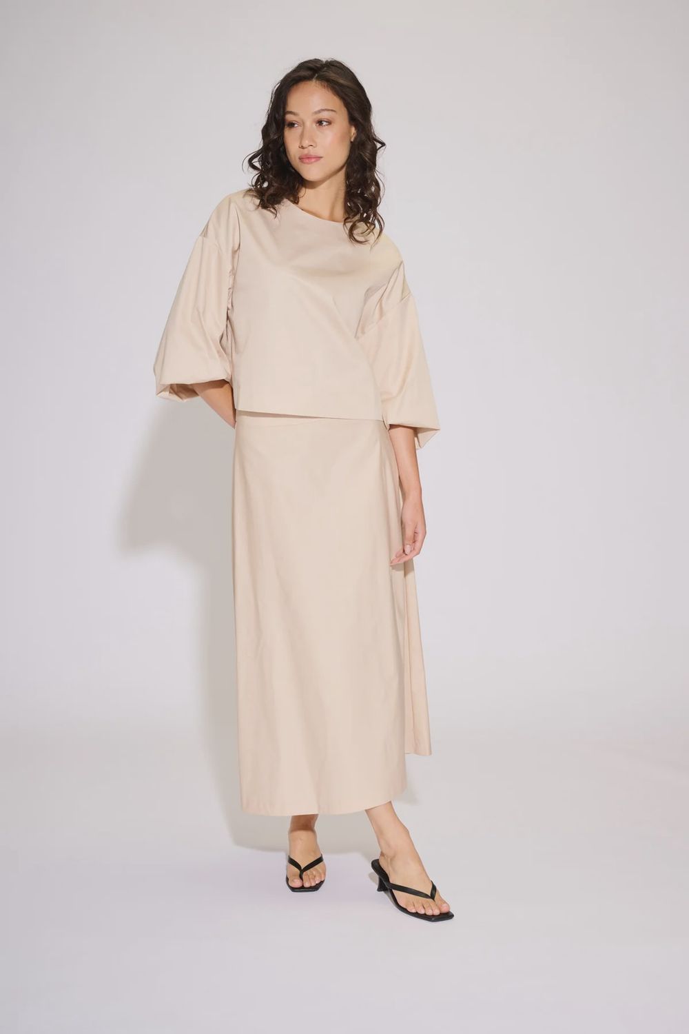 Skirt Luz - beige