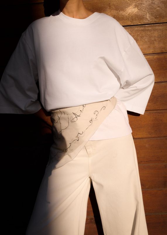 Scarf Haley CL' - ivory