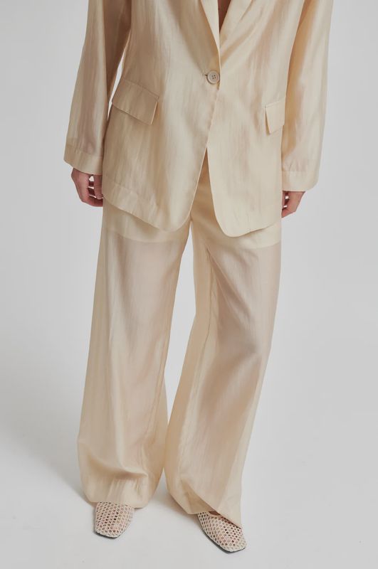 Lusana Trousers - Soft Beige
