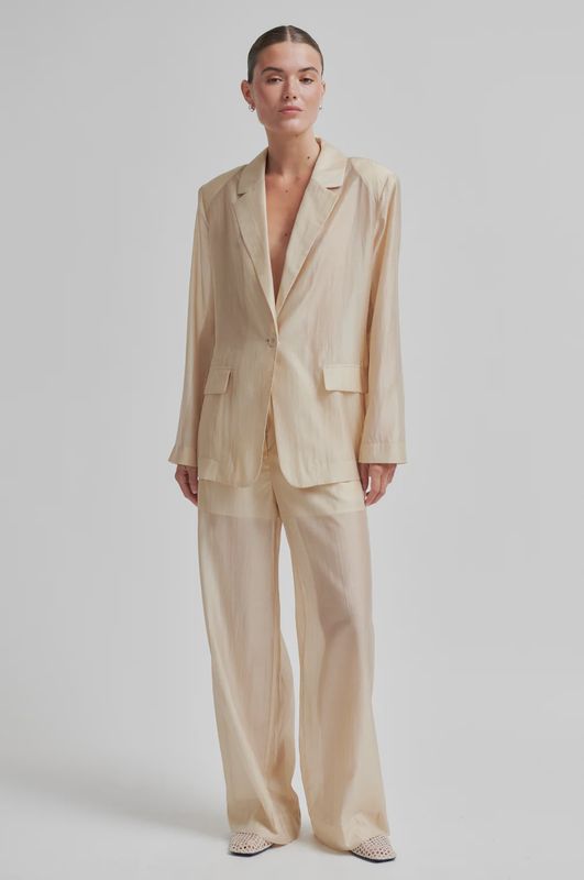 Lusana Trousers - Soft Beige