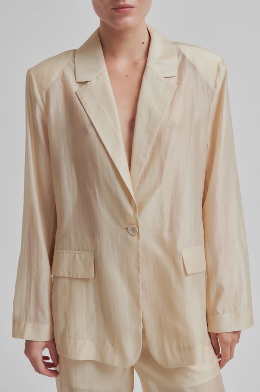 Lusana Blazer - Soft Beige