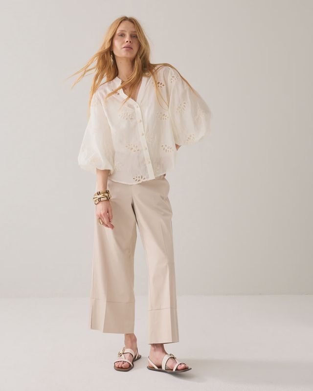 Blouse Rom - ivory