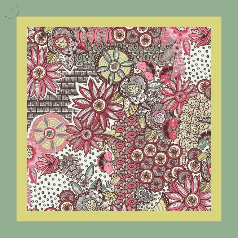 Twil Collection Foulard, Size: Bloom Mint