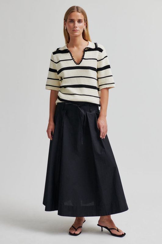 Susi Knit Collar - eggnog