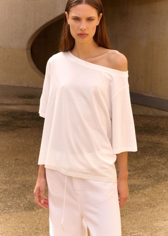 Helena’CL Tee - Cotton White