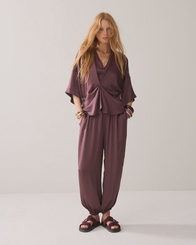 Top Silky Touch - Deep Fig