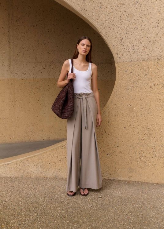 Maple ‘CL Trousers, Colour: Taupe Melee, Size: XS