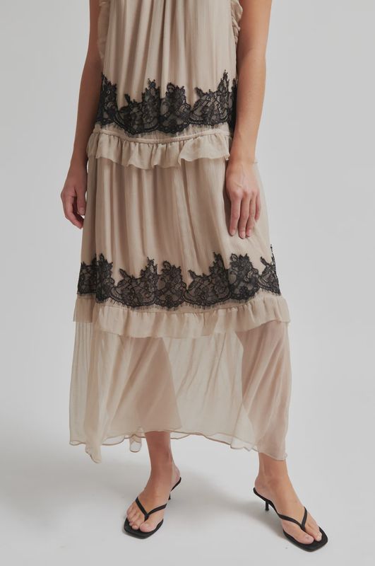 Lynda Maxi Dress - plaza taupe
