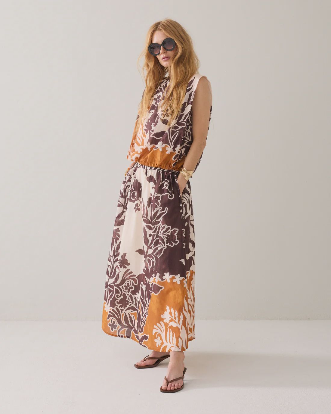 Lange Rok Unieke  Print