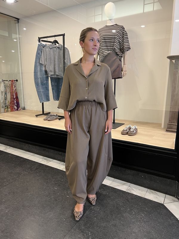 Marilou Blouse - Tabacco