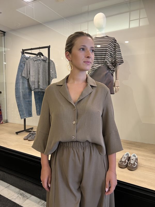 Marilou Blouse - Tabacco