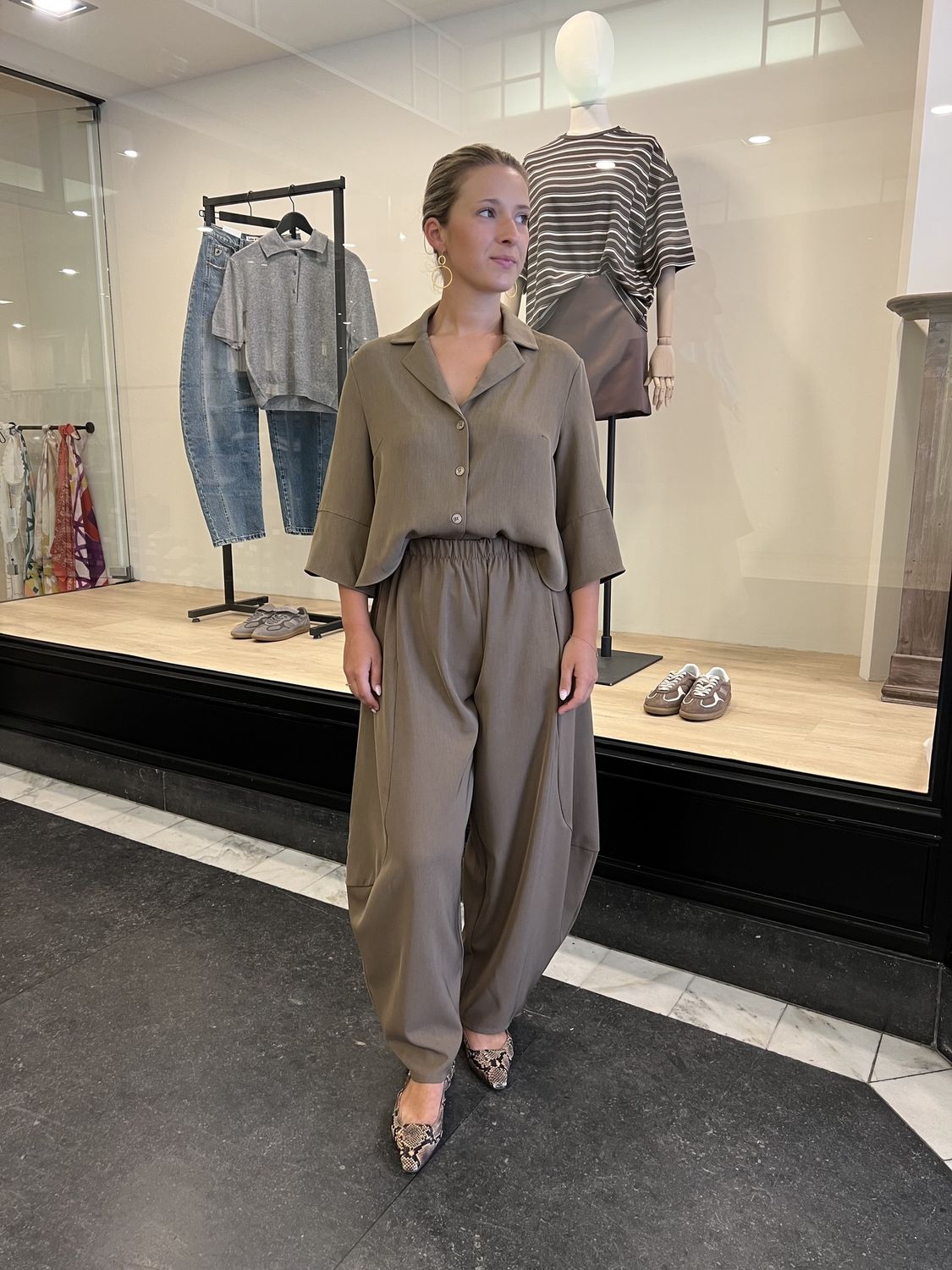 Marilou Pants - Tabacco