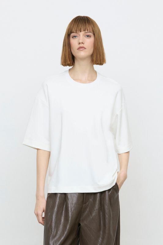 T-Shirt Met Rugdetail
