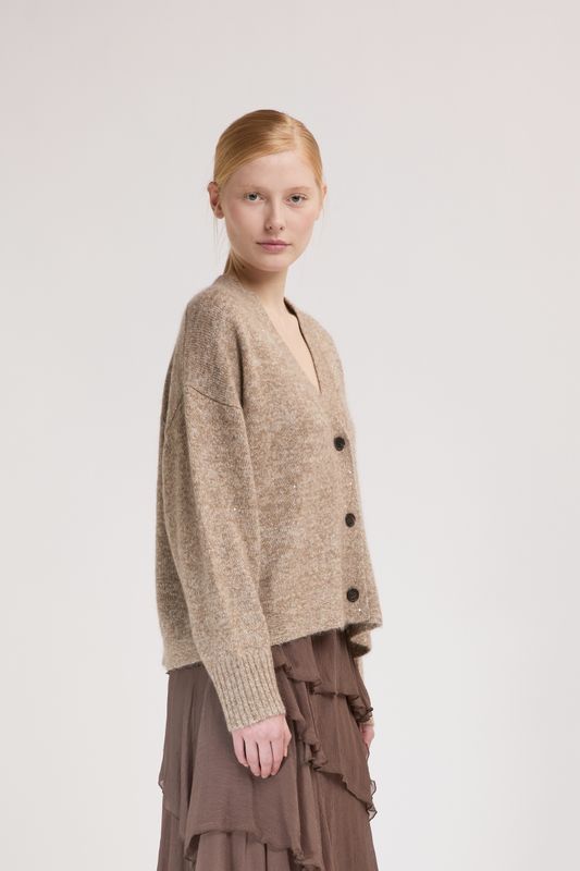 Gilet Met Glitter - Fango