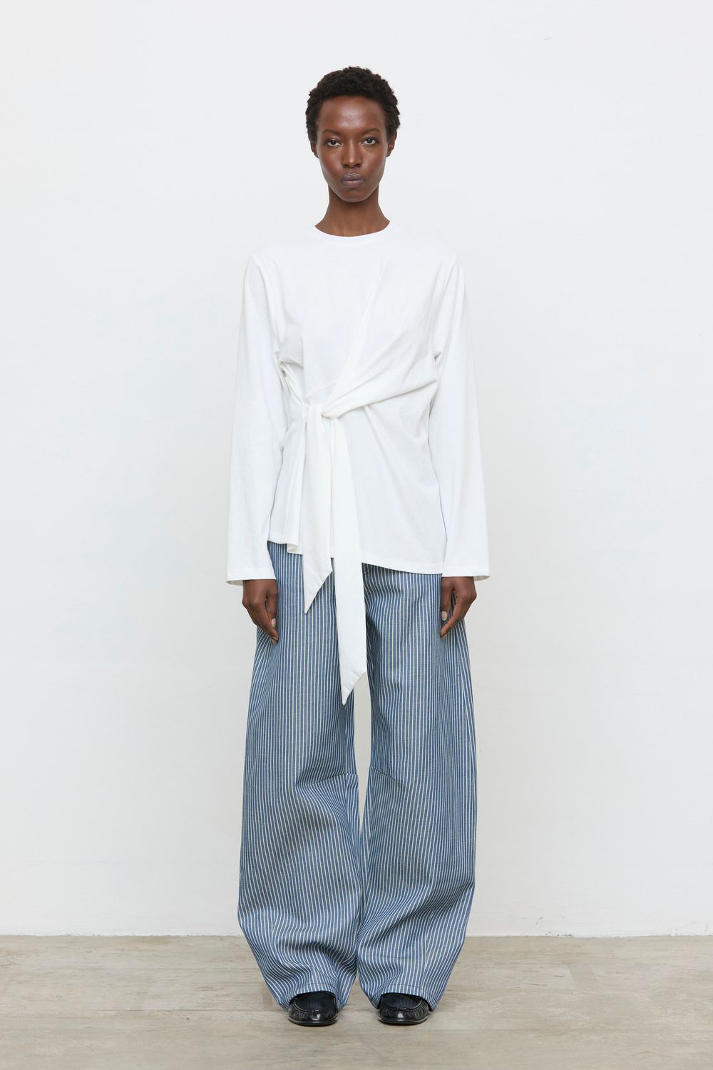 T-Shirt Tailledetail - Bianco