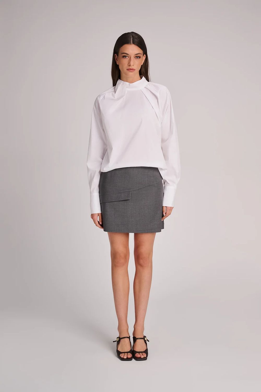 My Skirt Verona - Dark Grey Coolwool
