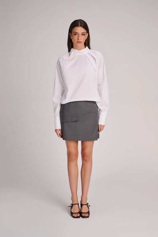 My Skirt Verona - Dark Grey Coolwool
