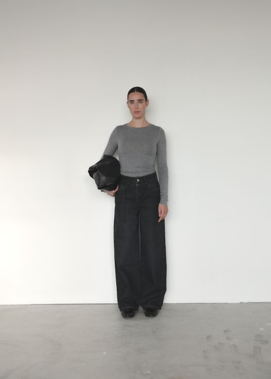 Jeans Yama CL - Washed Anthracite