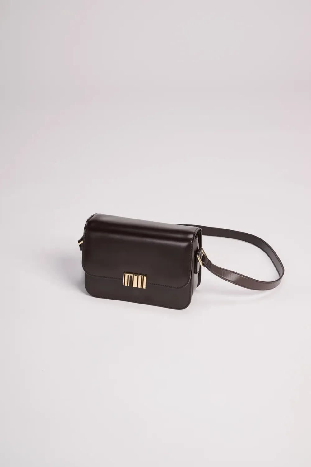 Bag Paula Chocolate Leather