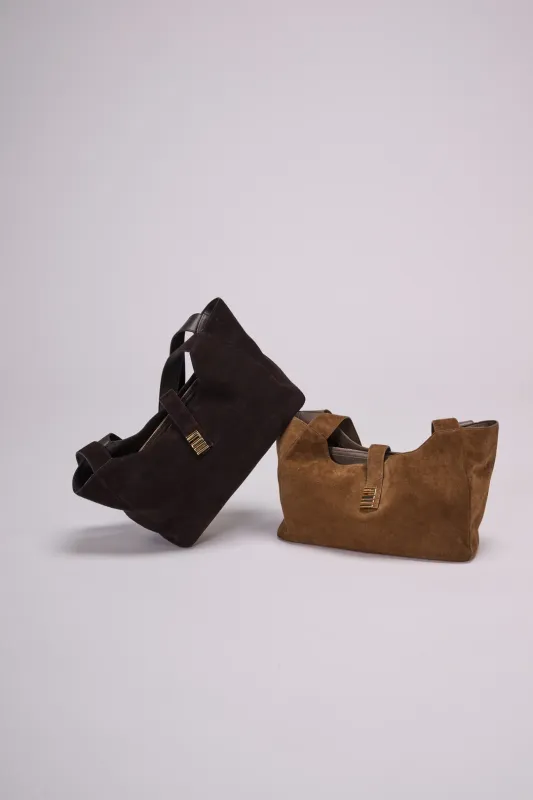 Bag Pippa Chocolate Suede