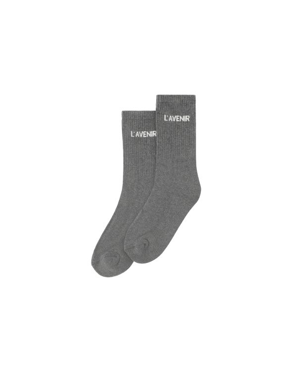 Socks - Grey melee