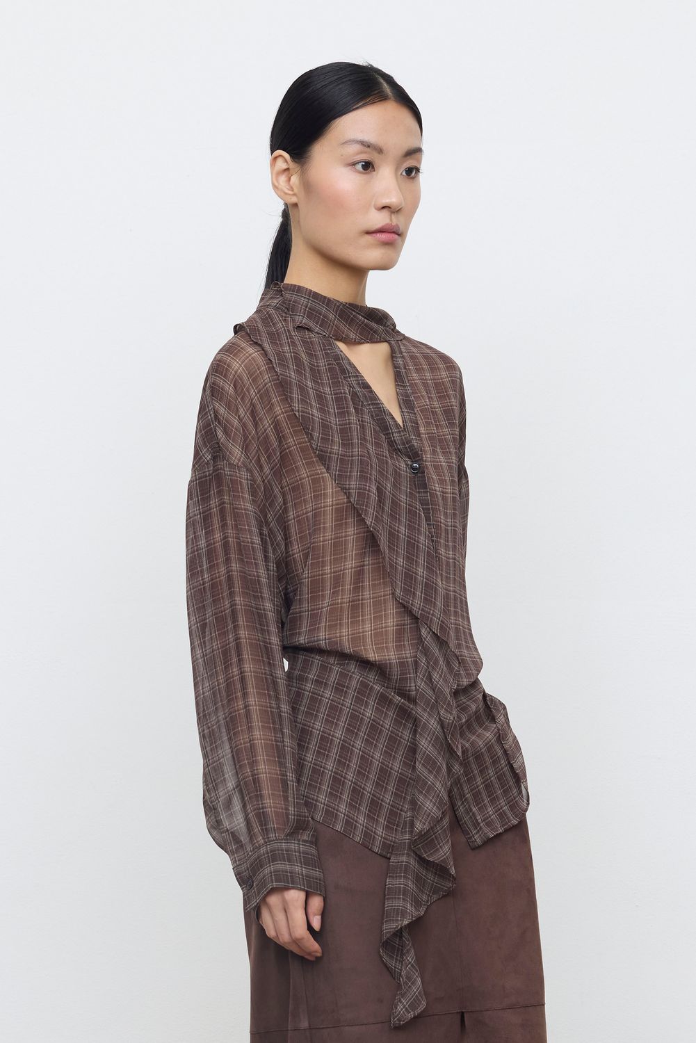 Shirt - marrone