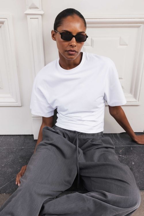 Pants Vida’CL - grey melee