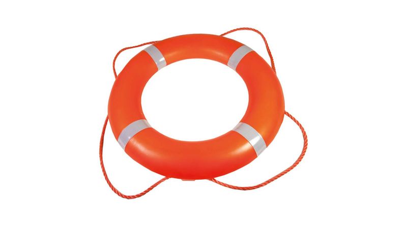 Rettungsring – 30" / 2,5 kg mit Reflexstreifen