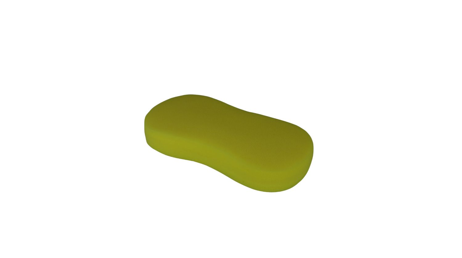Jumbo Sponge Yellow – 22 x 11 cm