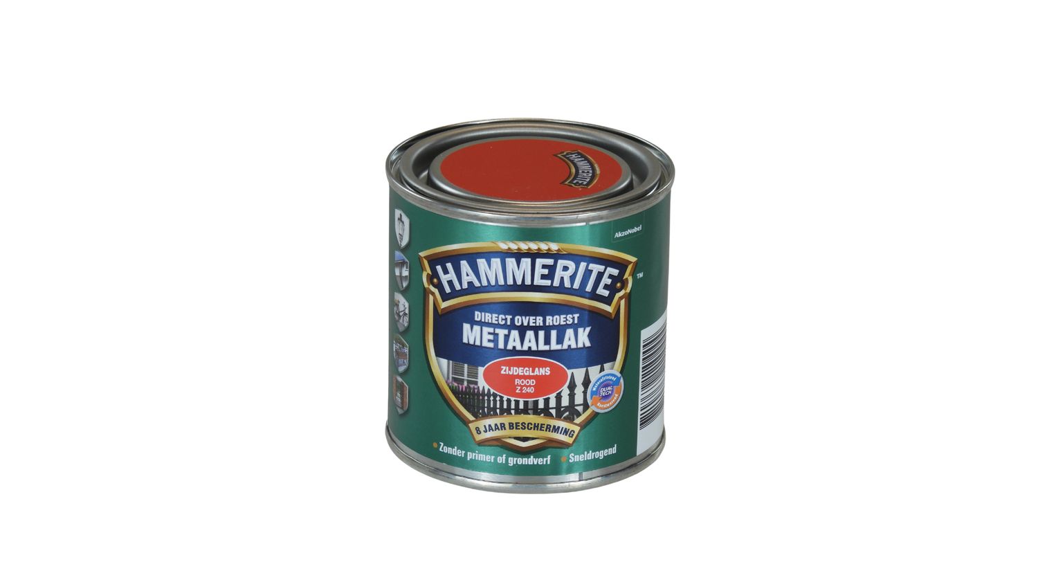 ​High-Gloss Metal Paint Red – Rust-Proof Coating for Metal Surfaces