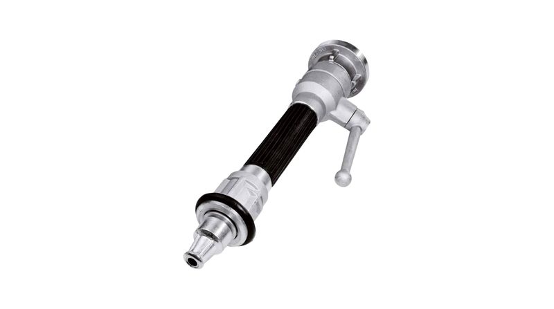 Straalpijp met Manscherm – Aluminium 2" / Nok 66