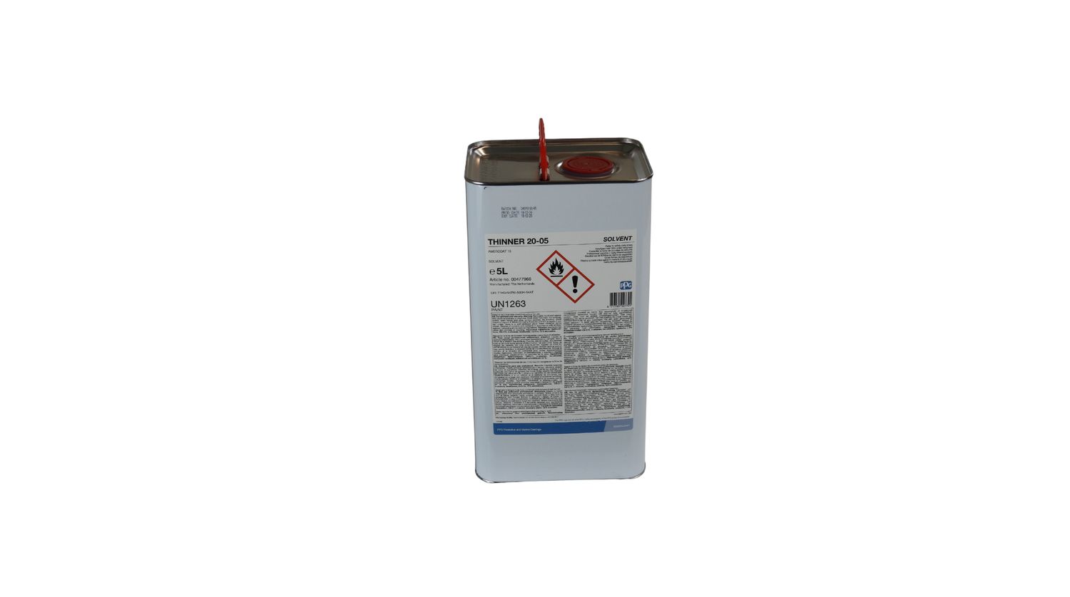 Thinner PPG 20-05 5 Liter