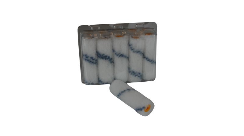 Verfrol Nylon Blauwe Streep 25cm 14mm