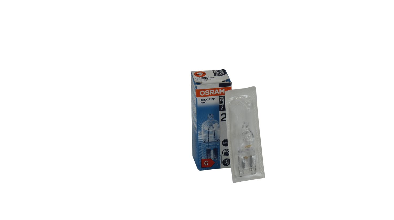 Halogeenlamp G9 230V 20W 2700K 235Lm