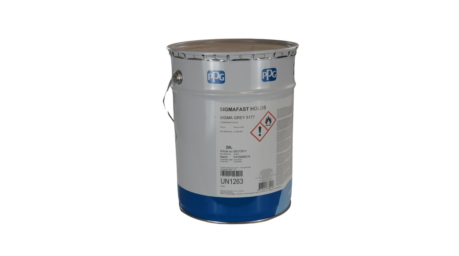 Sigmafast Holds Grey 1 Component  Ral 5177 20Liter