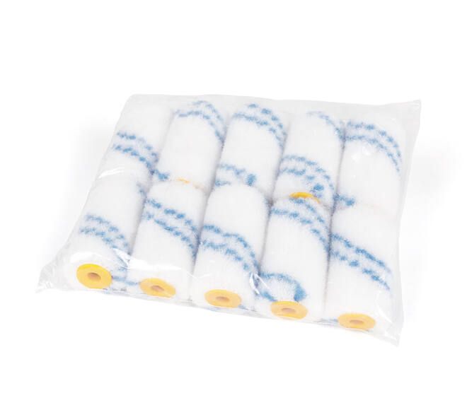 Verfrol Nylon Blauwe Streep 5cm 10 st.