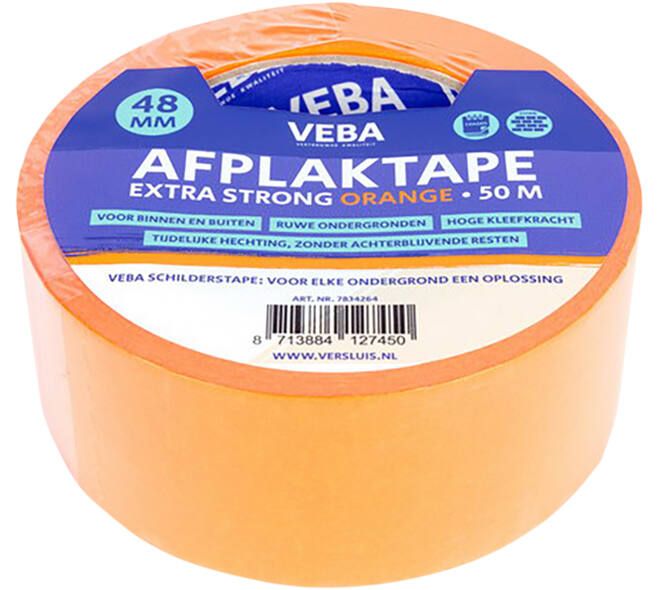 AFPLAKTAPE EXTRA STRONG ORANGE 48mm x 50m