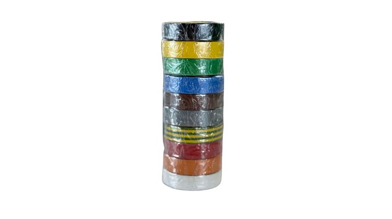 Isolatie Tape 10 Verschillend Kleuren 15mm x 10m