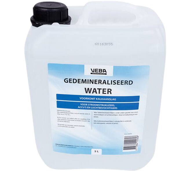 Gedemineraliseerd Water 5 Liter