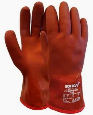 ​Winterhandschuh PVC-Chem Rot Größe 10