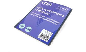 Schuurpapier vellen 23 x 28CM waterproof 25ST P400