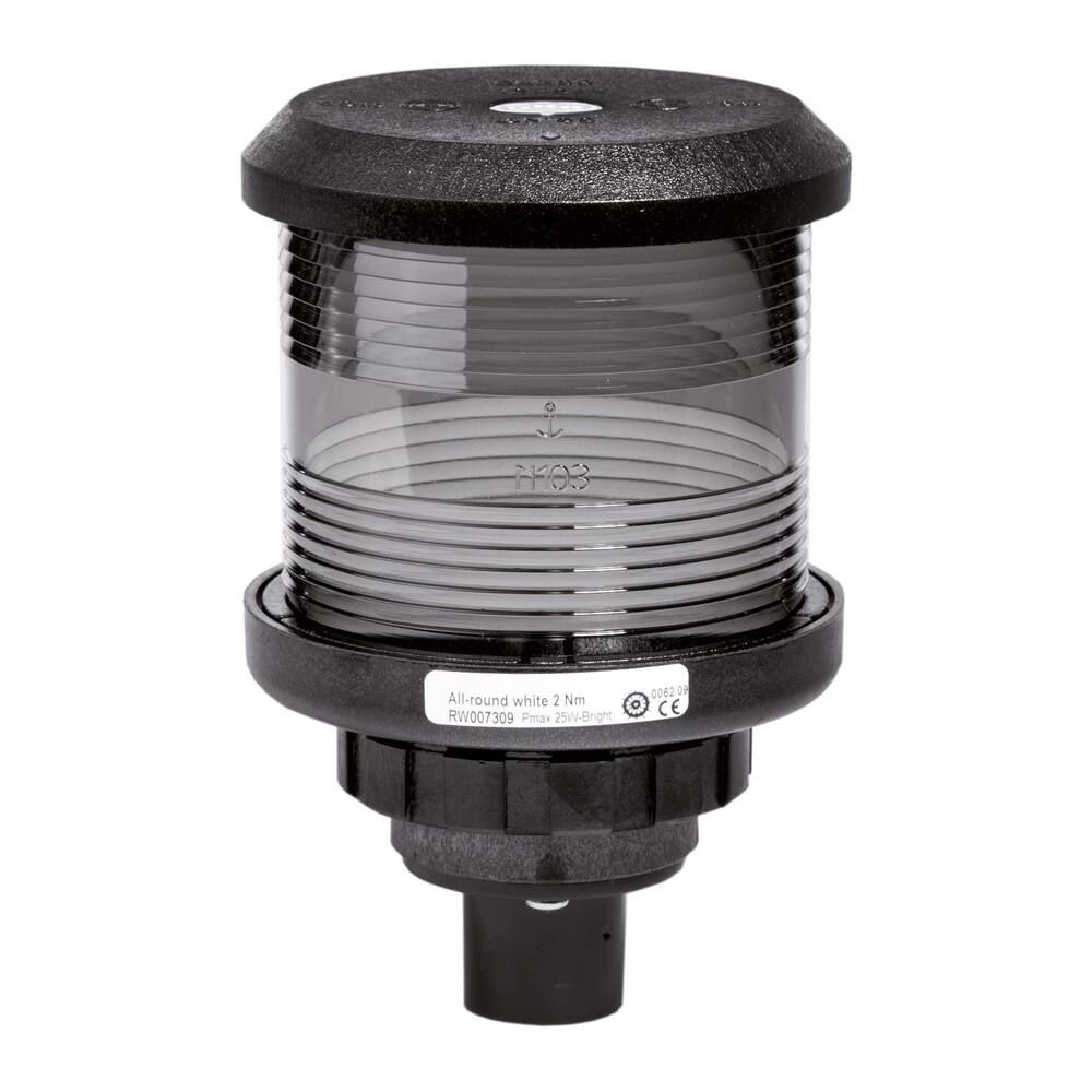 DHR35 Sector Rondschijnendelantaaren Wit (Pijpbevestiging)