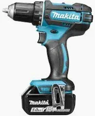 Makita Accuboor/schroefmachine 18V 5,0AH Li-ion